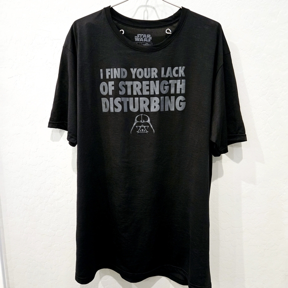 Star Wars Other - Star Wars Darth Vader Black Short Sleeve Athletic Tee XL